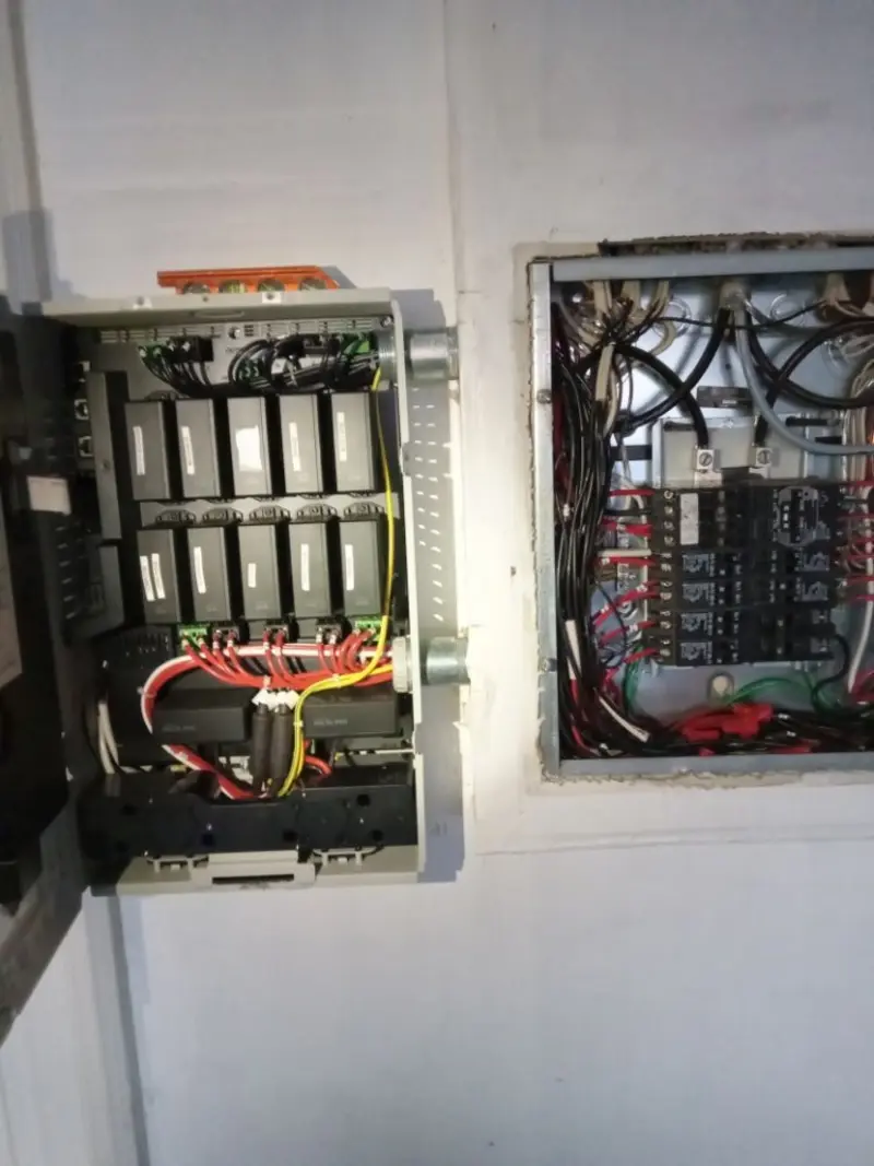 Electrical panel upgrade completed for Indoor Lighting Installation in La Grange